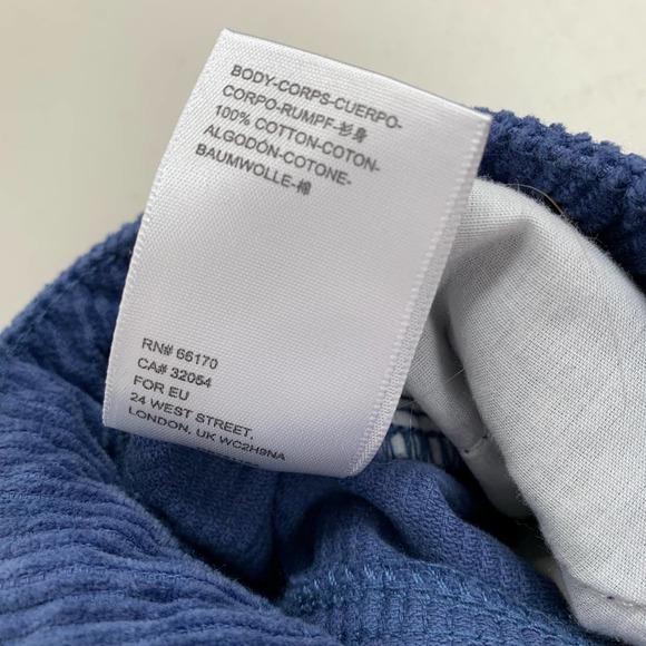 BDG Urban Outfitters High Rise Mom Corduroy Pants Blue Size 29 Straight Leg - Picture 7 of 10